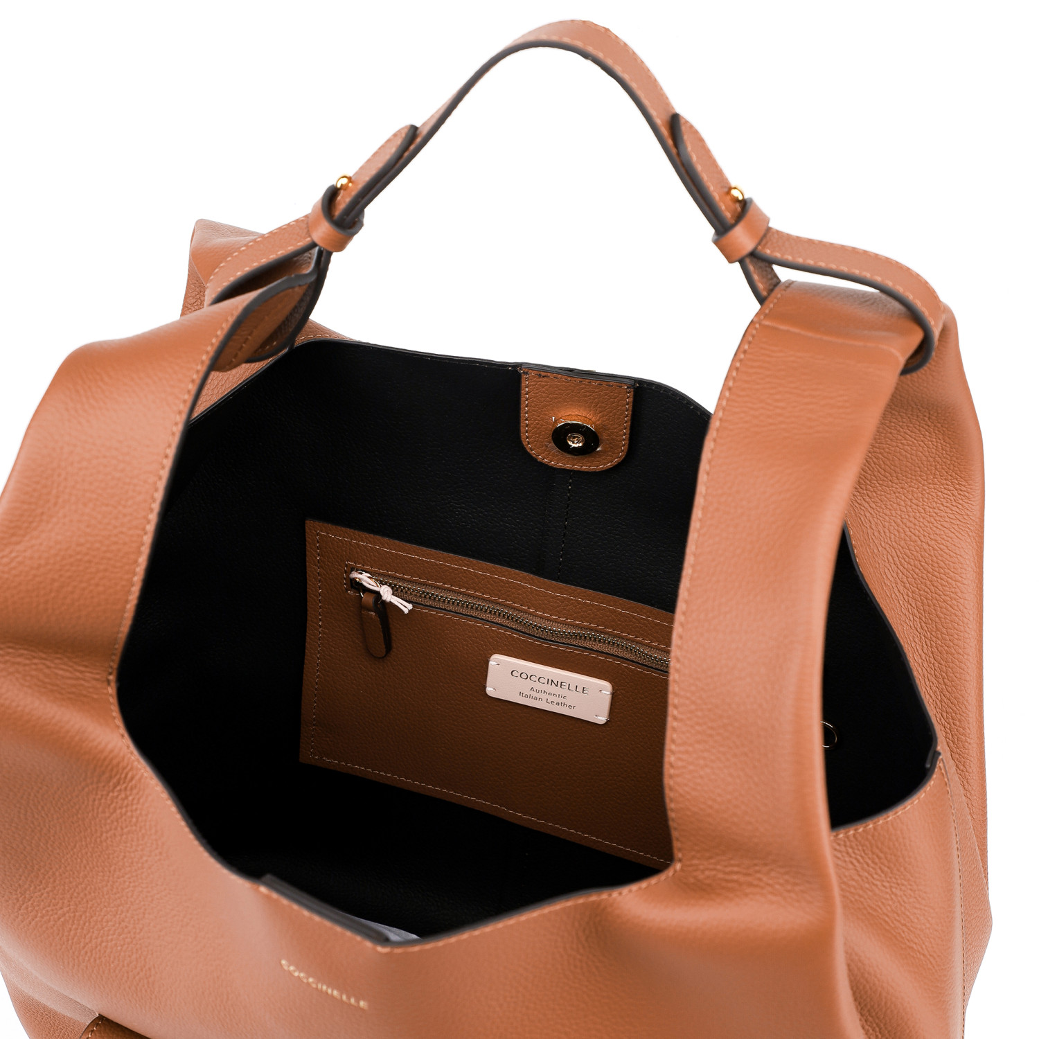 Сумка Coccinelle Beat Shopping L Cognac