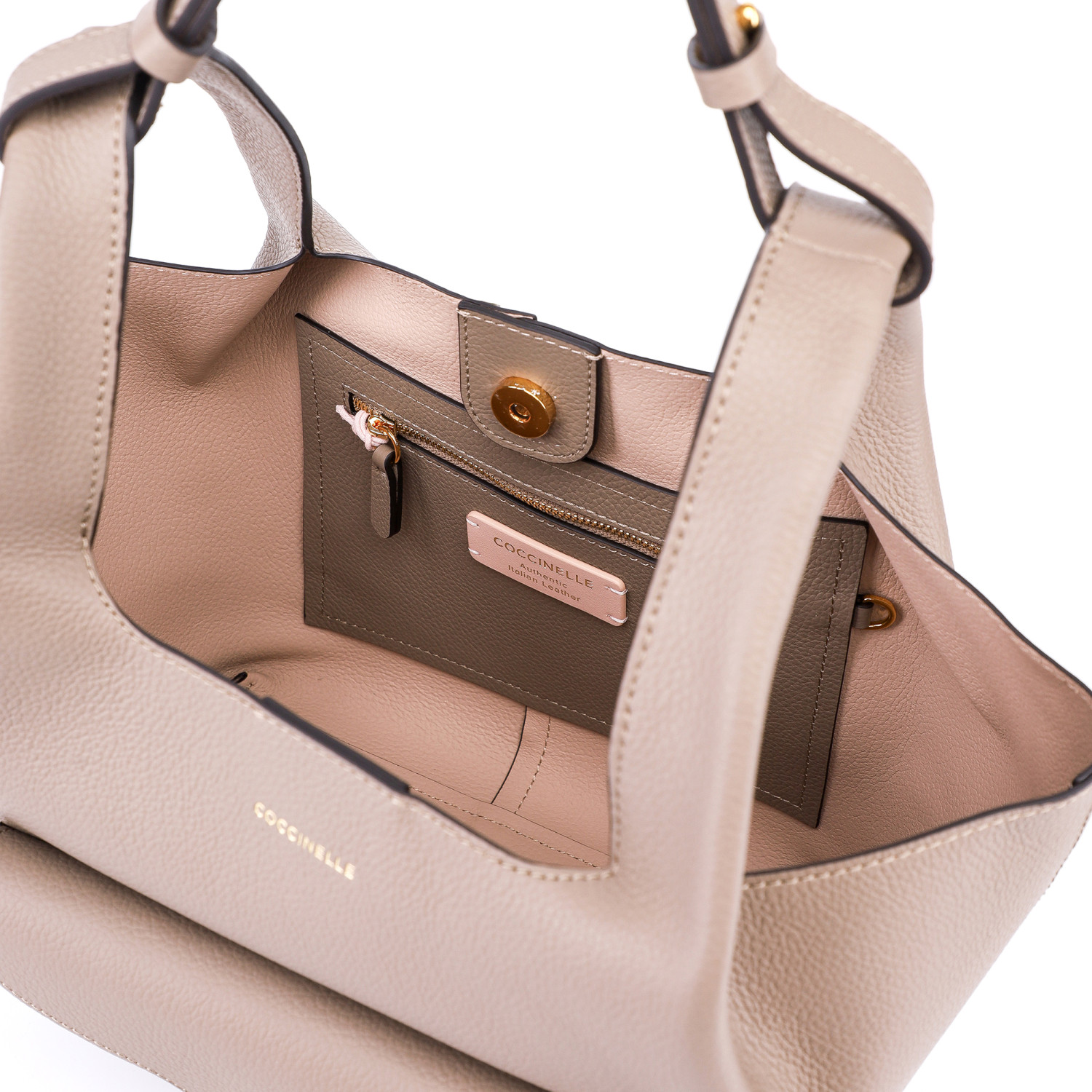 Сумка Coccinelle Beat Shopping M Taupe