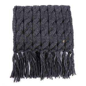Шарф Coccinelle Wool Dark grey