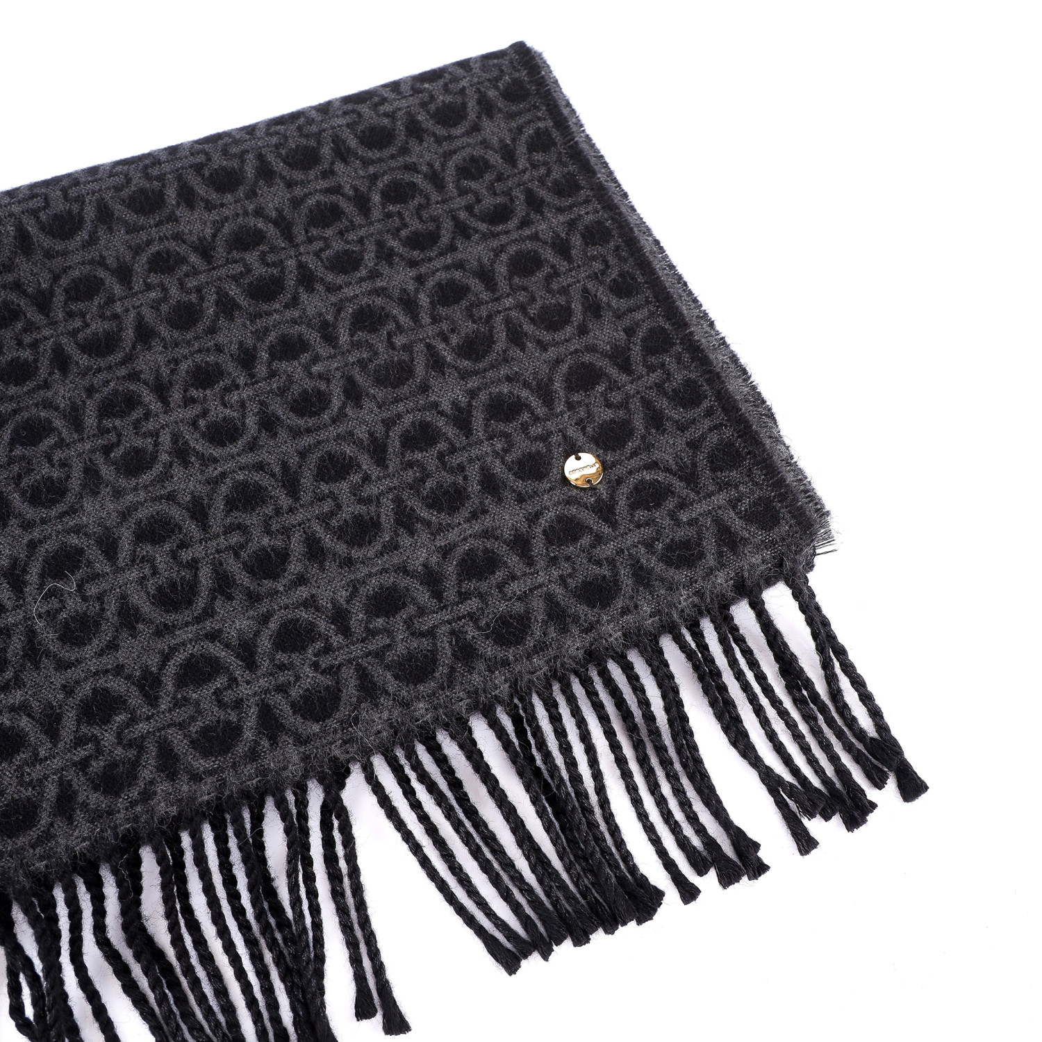 Шарф Coccinelle Monogram Noir