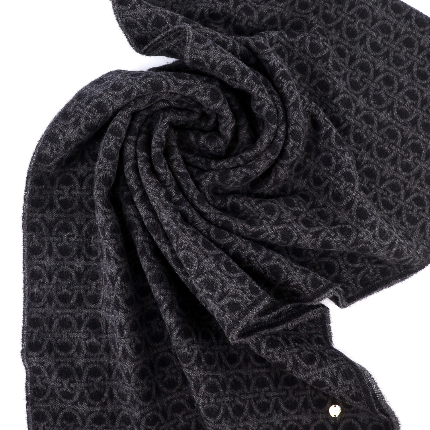 Шарф Coccinelle Monogram Noir